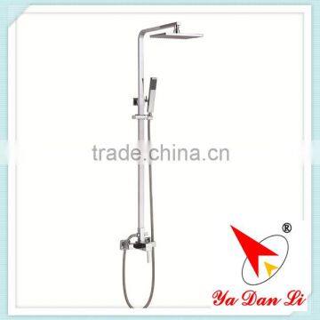 High quality bathroom exposed square rain shower set -9523