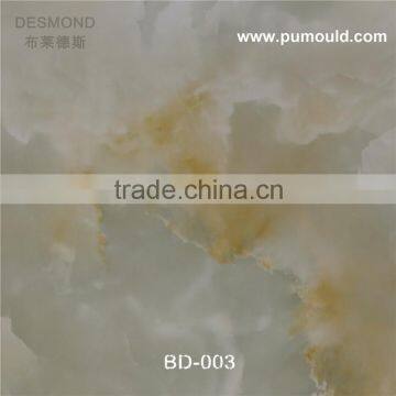 Hotel Hallway Imitation Marble PVC Solid Sheet photo-3