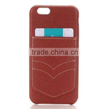 card slots phone case for iphone 6 case with card holder