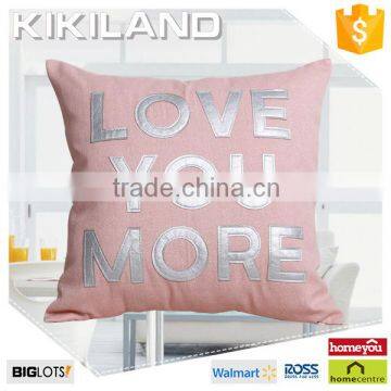 Valentine's gift wholesale decorative pillow case cover