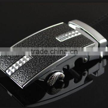 Men's Genuine Leather Belt With Auto Lock Buckle photo-4