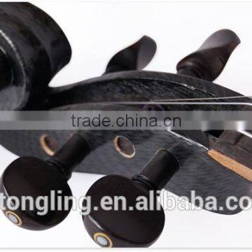 High Quality Black Violin With Art Design TL-1311 photo-2