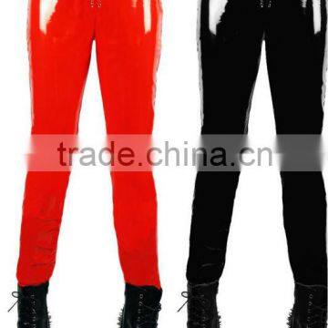 Girls Sexi Shiny Leather Leggings
