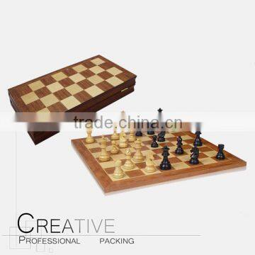 Guangdong Manufacture Wooden backgammon checkers mini backgammon