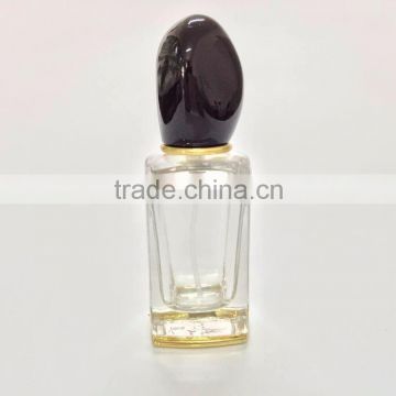 glass perfume bottle with the UV bottom