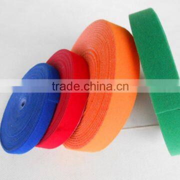 Custom sizes stretch hook loop fastener tape/fabric magic tape