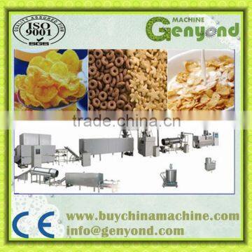 hot sale cereal process equipment/Extruded Breakfast cereal corn flake production equipment