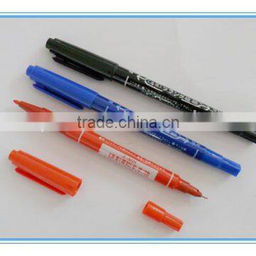 double tip leather permanent marker