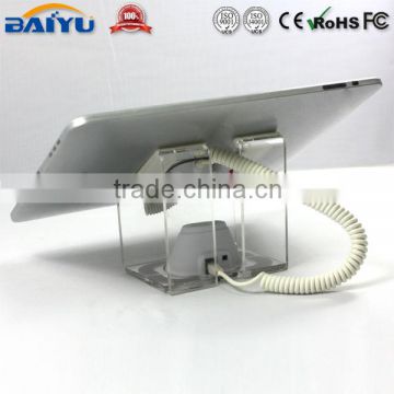 Security tablet display holder with alarm and charging function for tablet pc