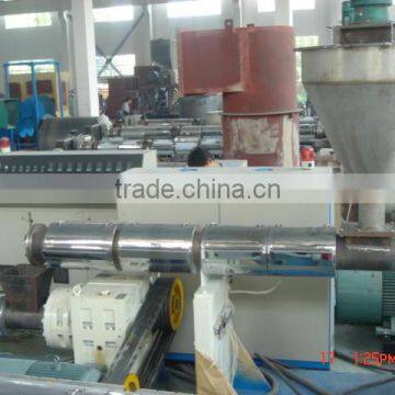 300kg/h waste plastic films pelletizing line