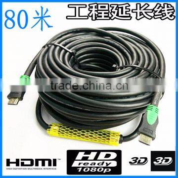 wholesale alibaba Ultra long cable for HDMI 50m 60m 70m 80m 90m 100m with chip in side with competitive price and high quality