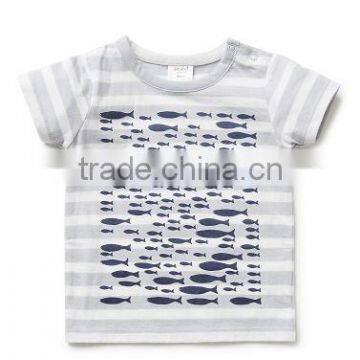 Summer Stylish Wholesale Cheap Little Boys Animal Printed T-shirts photo-6