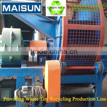 scrap tire crusher used tire crusher
