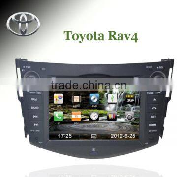 Car GPS Navigation Radio HD Touch Screen TV DVD Player for Toyota rav4