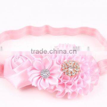Double Elegant Flowers Elastic Pony Hair Bands Hair Accessories for Dreadlocks photo-2