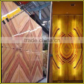 Prouce and custom made phoenix onyx tile slabs from China factory