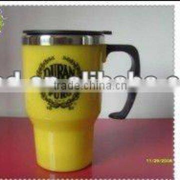 450ml stainless steel car cup with handle