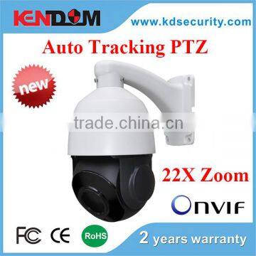 Kendom high quality HD IP autotracking mini speed dome ptz Camera high definition with 22X optical zoom module