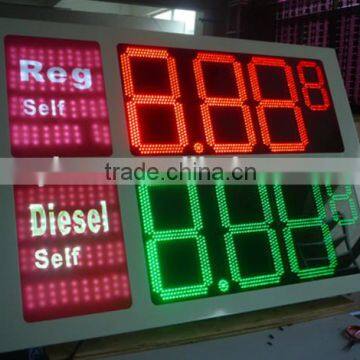 2 Prices -led gas price sign/gas price digital board/outdoor four number led gas price sign xxx moves