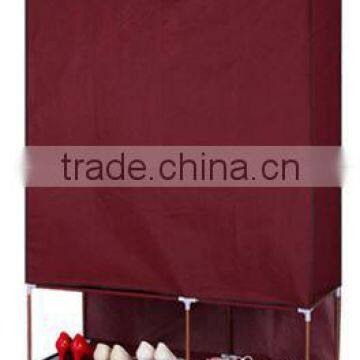 Bedroom Furniture Colorful Fabric Wardrobe photo-3
