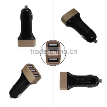 Wholesale promotional usb multi car charger 4.2a usb charger