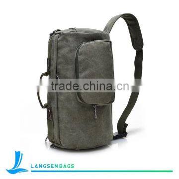 Wholesale Canvas Backpack New Fashion Stylish Sport Bucket Backpacks photo-4