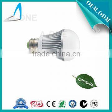 High quality aluminium plastic led bulb light E27 lbulb light