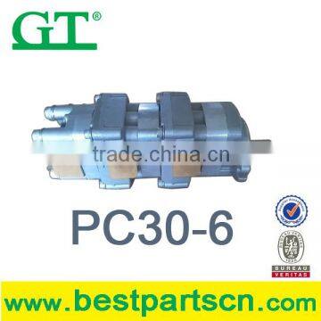 pc30-6 excavator hydraulic gear pump