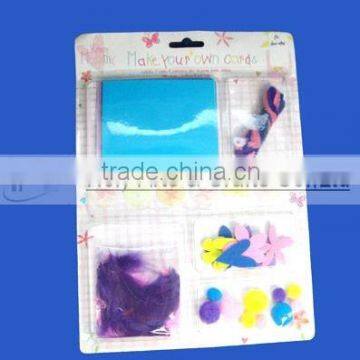 DIY card/DIY gifts/card children card making/craft kit set