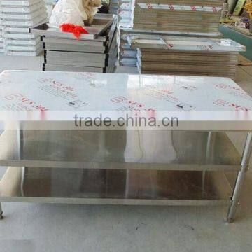 Stainless Steel Work Table For Sale,Customized Stainless Steel Work Table With Undershef photo-3