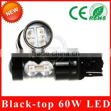 Factory direct t20 single touch 50W Xenon hid White High Power LED Car Head Front Light Lamp Bulb