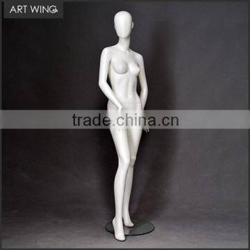 Small Realistic Body Painting Display Fiberglass Female Mannequin photo-2