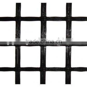 80KN/m--80KN/m,Low Elongation ,Steel Plastic Geogrid