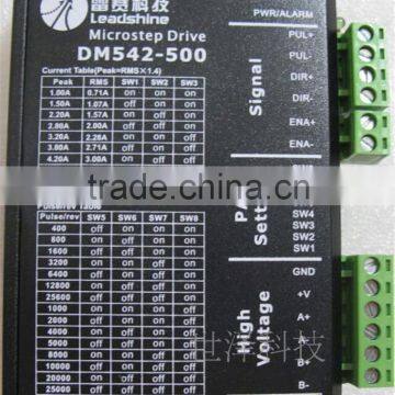 DM542-500 leadshine industrial dc stepper motor controller