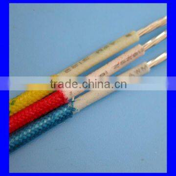 Flexible fiberglass braided tinned copper wire