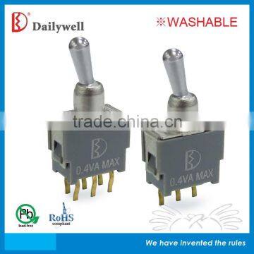 Washable Sub-Miniature Toggle Switches photo-3