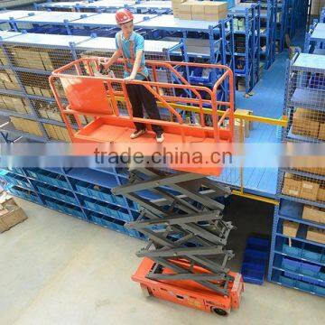 Scissor mechanism platform lift with CE/GOST