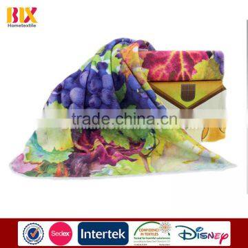 2015 hot sale high quality printed microfiber kitchenTowel wholesale china