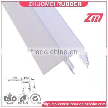 12mm F shape PVC weather seal strip