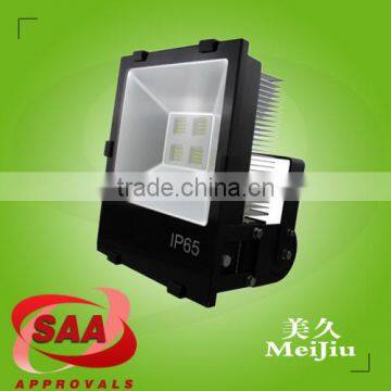 150W 13500LM Meanwell driver PF0.9 CRI80 IP65 AC85-265V Purew White 5000-5500K LED Floodlight