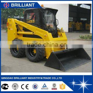 Construction Machinery Compact Garden Loader Machine 4WD Skid Steer Loader