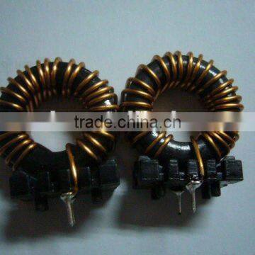 low frequency toroidal needle insert PCB mounted transformer