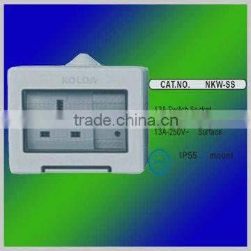 Switch Socket/socket with switch/sealed switch socket
