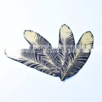 2016 innovative custom special feather like fridge magnet for kitchen decoration