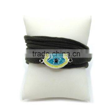 2015 New Arrival eye fabric bracelet