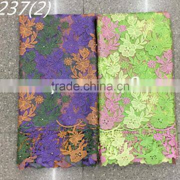 Nice Sequins Cupion Lace Heavy African Voile Lace