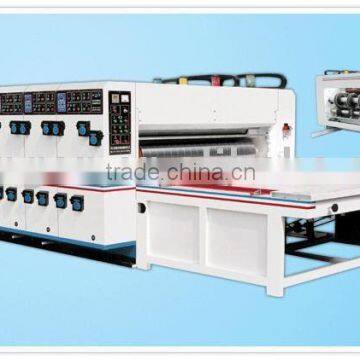 4 color printing & slotting machine