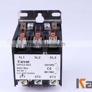 Screw terminals definite purpose contactor,3 pole ac contactor (30A thru 90A)