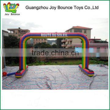 colorful cheap inflatable arch door price for sale