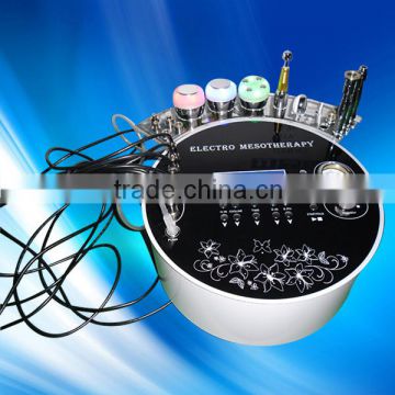 2014On promotion! 4 in1 RF Diamond Microdermabrasion no needle mesotherapy beauty machine